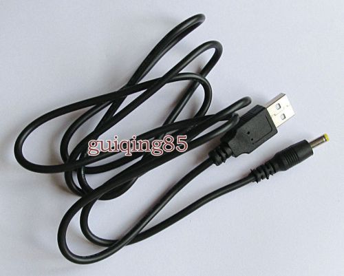 USB A 2.0 Power Supply Charging Cable to DC 4.0x1.7mm Plug Connector Cord 1M 3A