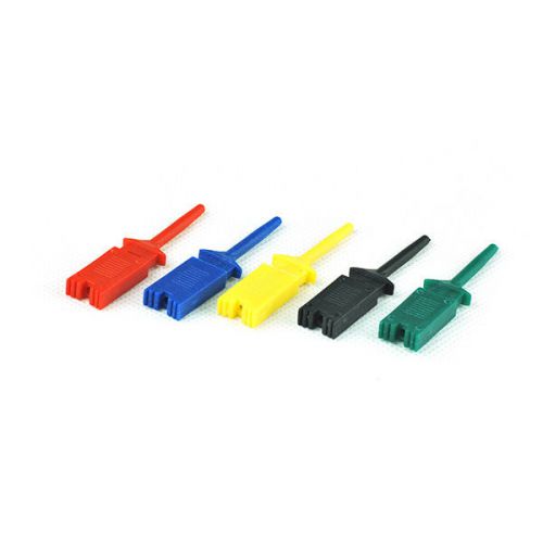 30pcs 5 colors smd ic logic analyzer mini grabber test clip hook probe jumper for sale