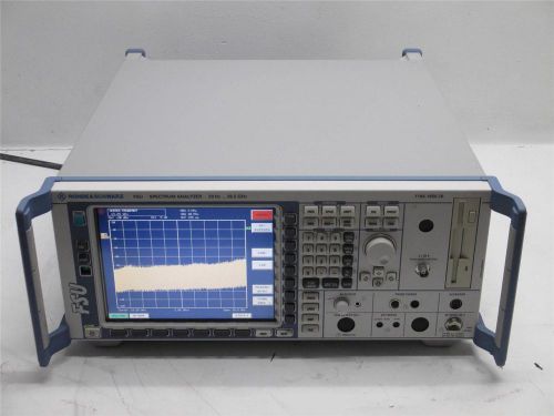 Rohde &amp; schwarz fsu26 20hz - 26.5ghz frequency spectrum analyzer 1166.1660.26 for sale