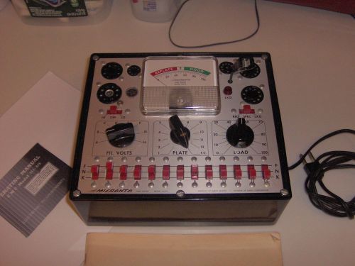 Vintage Radio Shack Micronta Tube Tester Model 22-012