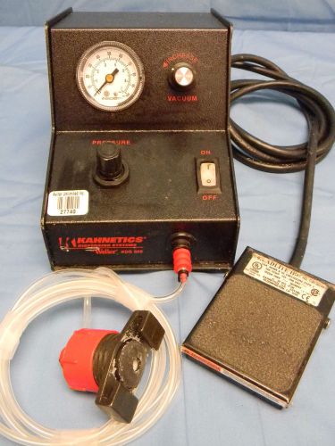 Weller kahnetics kds 808 shot meter dispensing system w/pedal &amp; access tested for sale