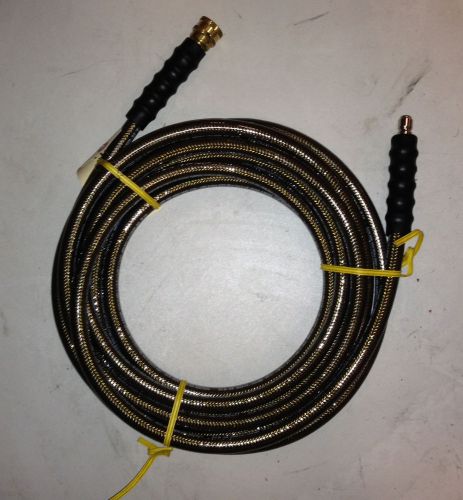 3/8 x 25&#039; 4500 psi polyurethane pressure washer hose  new - free shipping for sale