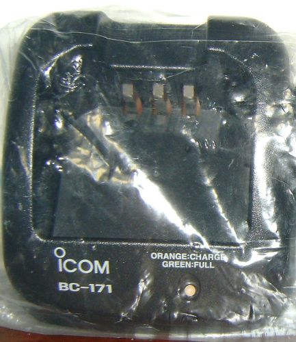 NEW OEM ICOM BC-171 Battery Charger &amp; NEW (AFTERMARKET) BP-232L Battery COMBO!!!
