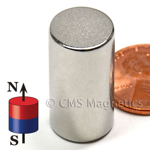 N50 Neodymium Magnet Dia 1/2x1&#034; NdFeB Rare Earth Magnets 10-Count