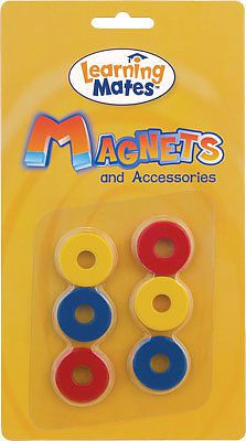 Colorful Magnetic Rings Set of 6