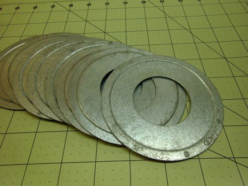 ELECTRICAL REDUCING WASHERS 3&#034; - 1-1/2&#034; (QTY 8) NEW #9914