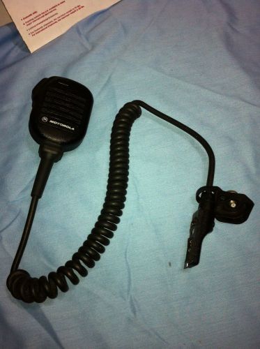 Motorola astro saber radio speaker microphone police fire p25 uhf vhf 800mhz ems for sale