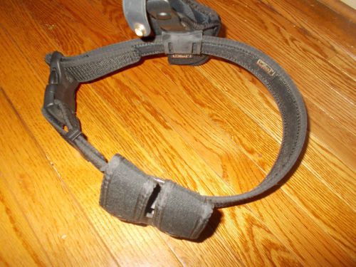Uncle mike&#039;s police side kick nylon duty belt small-w/holster &amp; double mag pouch for sale