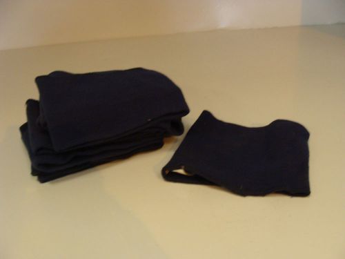 Bayside quality products cap style stretch tube liner navy used 1 lot of 10 for sale