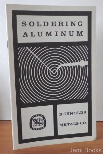 1959 soldering aluminum (reynolds aluminum) c. b. talbott  flux flame brush  vg for sale