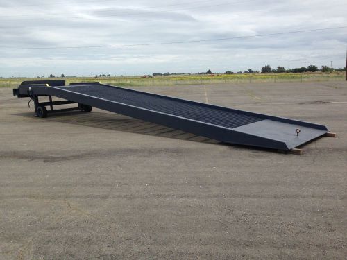 25000# capacity portable yard ramp for sale