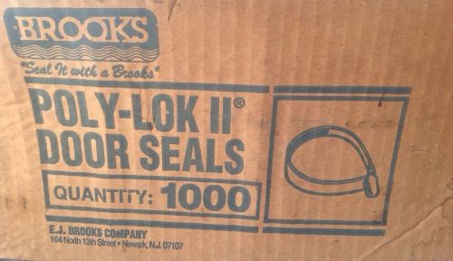 Transportation Seals POLY LOK II Trailer / Truck Seal 1,000 pc. Yellow Plastic