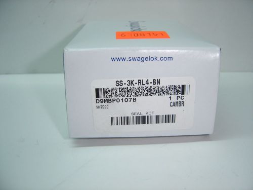 Swagelok ss-3k-rl4-bn seal kit for rl4 series porportio relief valve new in pkg. for sale