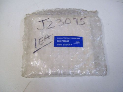 ROFIN-BAASEL 625-736045 GLASS PROTECT 160MM 3MM - NNB - FREE SHIPPING!!