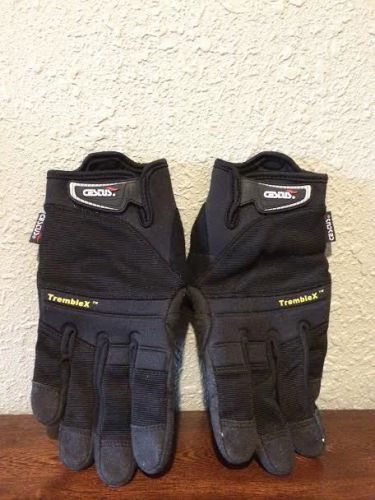 Cestus tremblex anti vibration glove black size large for sale