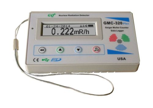 Gmc-320-plus geiger counter nuclear radiation detector meter beta gamma x ray for sale