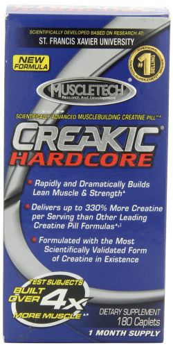 Muscletech creakic hardcore-180 caps for sale