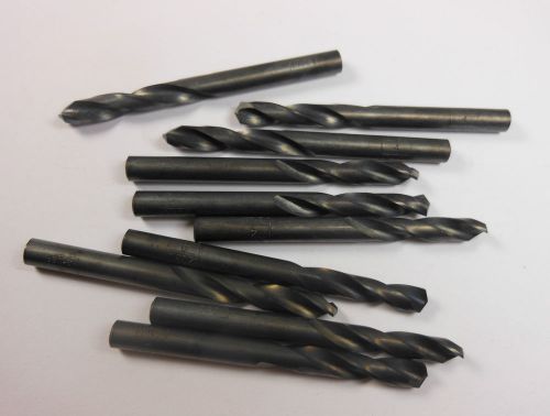 Screw machine drills #4 135d hss oxide 1-1/4&#034; loc x 2-3/8&#034; oal qty 10 &lt;1621&gt; for sale