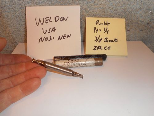 Machinists 12/25a buy now usa no use weldon  end mill --see all !!! tons!~! for sale