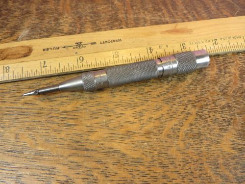 Old Used Tools Clean GENERAL HARDWARE # 79 Automatic Cneter Punch Made in U.S.A