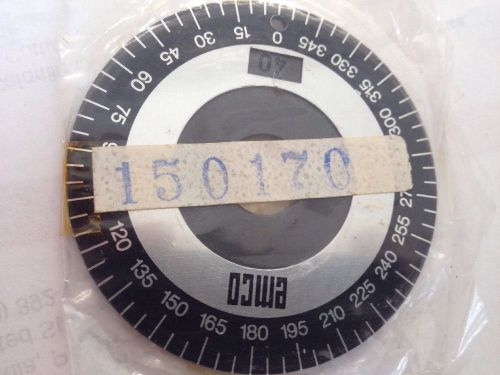 Emco division plate 40 dividing head attachment 150170 for sale