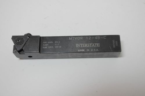 Interstate MTVOR-12-4B-C Toolholder - 3/4&#039;&#039; X 4-1/2&#039;&#039; Grooving Tool CNC USA