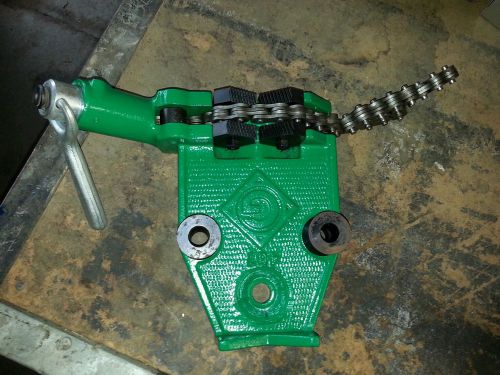 Greenlee 467 1/8&#034;-5&#034; chain vise for sale