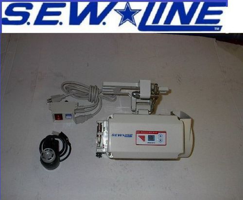 Sew line sls-2000 new needle position 110v servo motor industrial sewing machine for sale