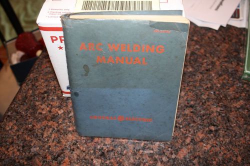 GE General electric Arc Welding manual 1940  182 pages