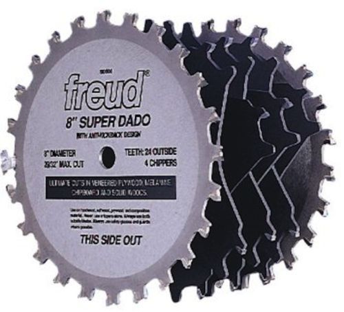 Freud sd508 8&#034; carbide super dado blade set for sale