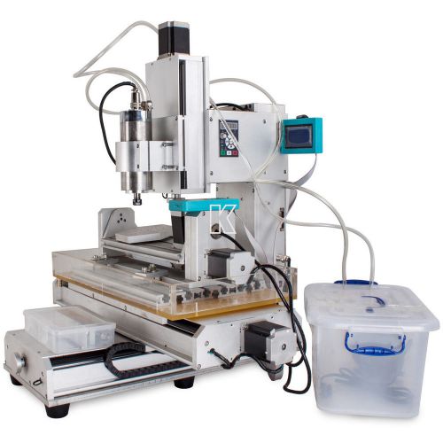 HY3040 5 Axis CNC Router Column Engraving Machine Ball Screw 1500W Spindle Motor