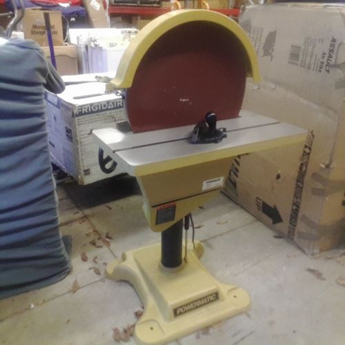 Powermatic 1791276 ds20 1ph 230v 2hp 20&#039;&#039; disc sander new for sale