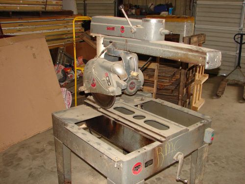 Rockwell delta 50-c radial arm saw 230/460v 3450rpm 3ph   ***fair*** for sale