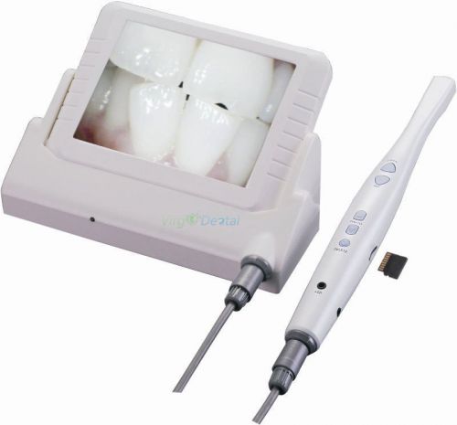 Digital Dental Intraoral Camera Wired Imaging 8inch LCD Monitor CMOS SD Card