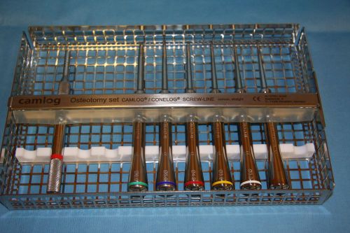 Camlog osteotomy set convex straight  used only once for sale