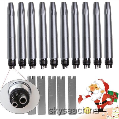 10x nsk dental sonic air scaler perio hygienist handpiece borden 4hole w/3 tips for sale