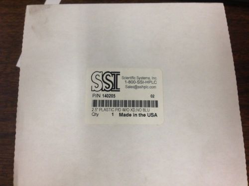 SSI 140205 Stainless Steel 2.5” Toroid Mixer HPLC Lab Scientific Systems New
