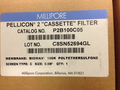 Brand New Millipore Pellicon 2 Cassette filter, P2B100C05