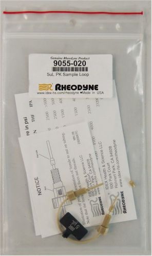 NEW RHEODYNE 9055-020 5uL PK Sample Loop