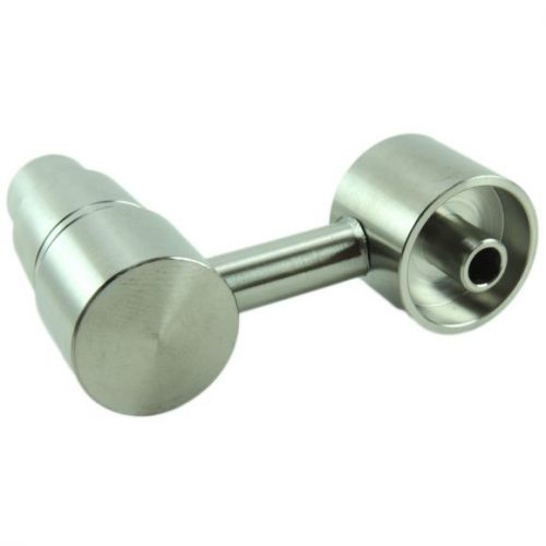 Domeless  Side Arm Titanium Nail 14 to 18mm male and one Free Jar