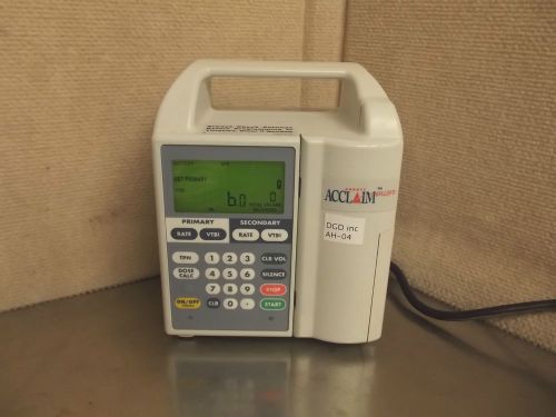 ABBOTT Acclaim Encore Medical IV Infusion Pump With Cord NICE, LOOK! AH04