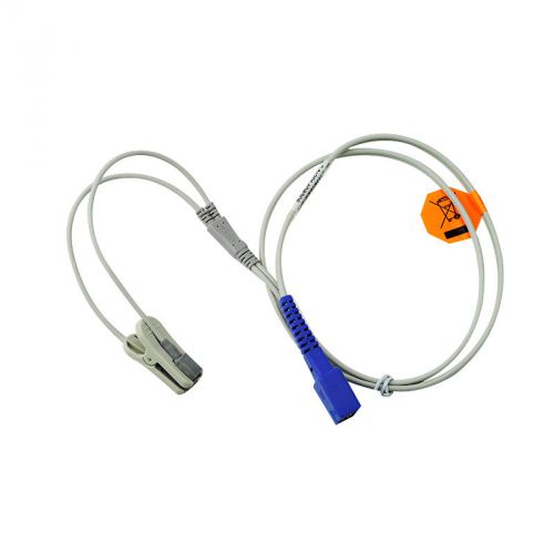 Oximeter Nihon Kohden Sensor SPO2 Tongue Vet Clip Animal For Nellcor DS-100A