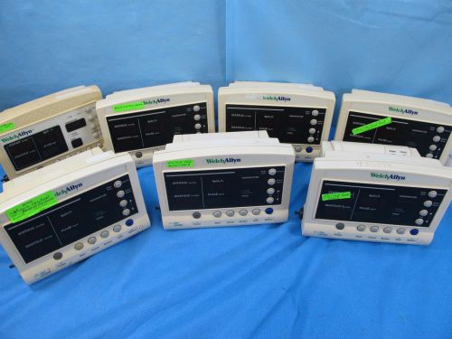 Welch Allyn 52000 Series QuikSigns Vital Signs Monitors - Lot of 7