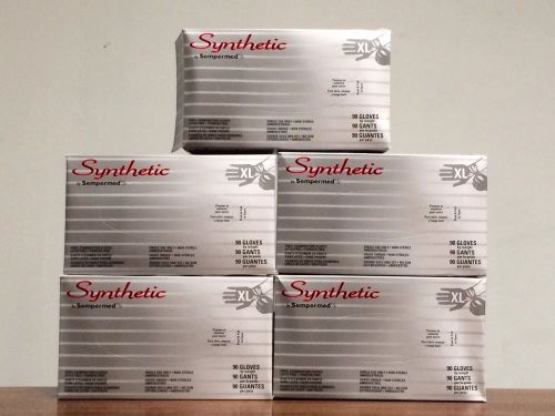 Sempermed® synthetic vinyl gloves size-xl 90gloves in each box for sale