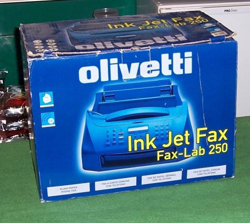 olivetti inkjet fax lab 250 machine