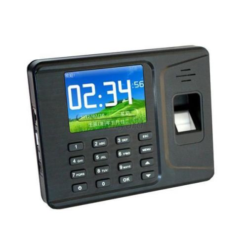 Time recorder fingerprint clock attendance machine usb tcp/ip realand a-f261 f99 for sale