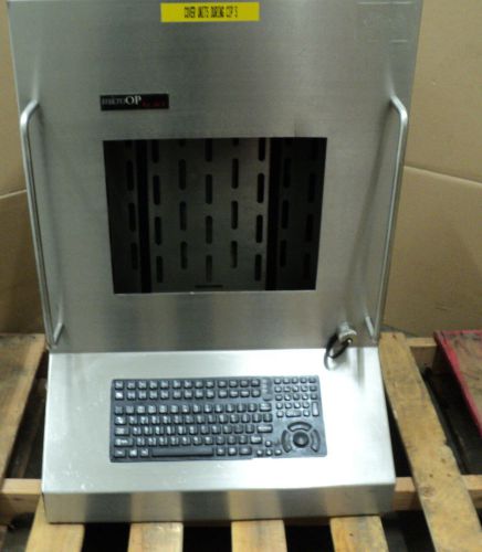 ACC MicroOp Stainless Steel Computer Workstation For Food Processing Industry