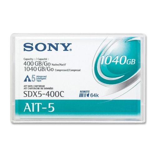 Sony AIT-5 Tape Cartridge - AIT-5 - 400 GB (Native) / 1.02 TB (Compressed)