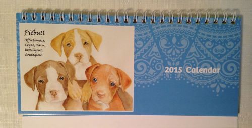 2015 Multi Dog Breed Desk Calendar