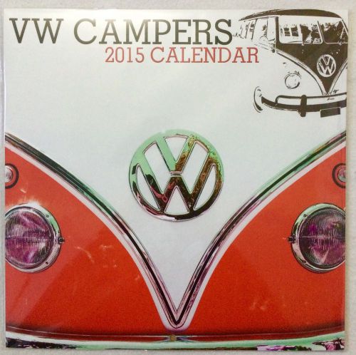 2015 VW CAMPERS CALENDAR Calender PLUS FREE 2016 PLANNER
